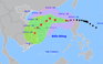 Bão số 7 còn mạnh lên, nguy cơ bão chồng bão trên Biển Đông