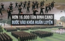 Hơn 16.000 tân binh Công an nhân dân bước vào khóa huấn luyện