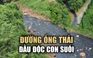 Xác định nguyên nhân vụ dòng suối hóa suối ‘than’ đen kịt ở Bình Phước