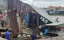 Sạt lở tại An Giang: 2 căn nhà và 1 tiệm thuốc tây sụp xuống rạch