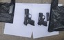 Cận cảnh vây bắt 2 nghi phạm tàng trữ súng trên Quốc lộ 9