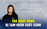 Hé lộ lý do người mẫu Trà Ngọc Hằng bị tạm hoãn xuất cảnh