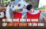 ĐH Công nghệ Đồng Nai mang cặp linh vật 'khủng' tới sân bóng: Truyền may mắn!