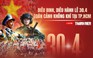 Toàn cảnh không khí trước lễ diễu binh, diễu hành 30.4 tại TP.HCM