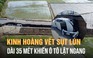 [FLYCAM] Hiện trường vụ sụt lún đường ở Tây Ninh: Dự án được bàn giao sớm hơn 45 ngày