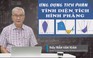 BÍ QUYẾT ÔN THI THPT 2025 | Môn Toán | Chuyên đề 1 |  Ứng dụng Tích phân – Tính diện tích hình phẳng