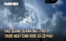 Hào quang quanh mặt trời trước ngày cung rước xá lợi Phật tại chùa Tam Chúc