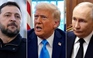 Ông Trump sắp điện đàm với các ông Putin, Zelensky