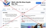 Tạo Facebook giả bệnh viện, kêu gọi tiền từ thiện