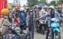 Tình trạng xe ôm bát nháo gần khu vực Đại lễ Vesak 2025 ở chùa Thanh Tâm