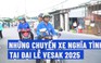 Đội ‘xe ôm’ tình nguyện hỗ trợ người dân chiêm bái xá lợi Phật