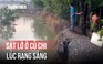 Sạt lở bờ đê bao sông Sài Gòn lúc rạng sáng, 4 hộ dân thoát nguy