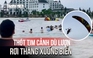 Thót tim cảnh dù lượn rơi thẳng xuống biển giữa hàng trăm du khách ở Hạ Long