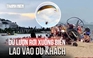 Xử phạt công ty tổ chức dù lượn sau sự cố rơi xuống biển ở Hạ Long