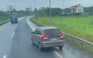 Lùi xe trên cao tốc, nữ tài xế bị phạt 35 triệu đồng