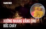 Xưởng nhang vắng chủ bốc cháy trong đêm