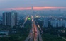 Hai ô tô tông nhau trên cao tốc TP.HCM - Long Thành, giao thông ùn ứ