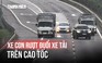 Tài xế xe con 'ép' 2 xe tải trên cao tốc vì nghi ăn gian sắt vụn