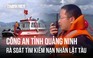 Công an tỉnh Quảng Ninh rà soát các đảo, tìm nạn nhân vụ lật tàu