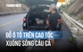Cái kết vụ dừng xe trên cao tốc để... xuống sông câu cá