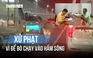 Bị xử phạt vì để bò chạy vào hầm sông Sài Gòn