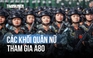 Các khối quân nữ nào sẽ tham gia diễu binh diễu hành Quốc khánh 2.9?