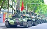 Các khối diễu binh tiến về quảng trường Ba Đình, sẵn sàng trước giờ tổng hợp luyện